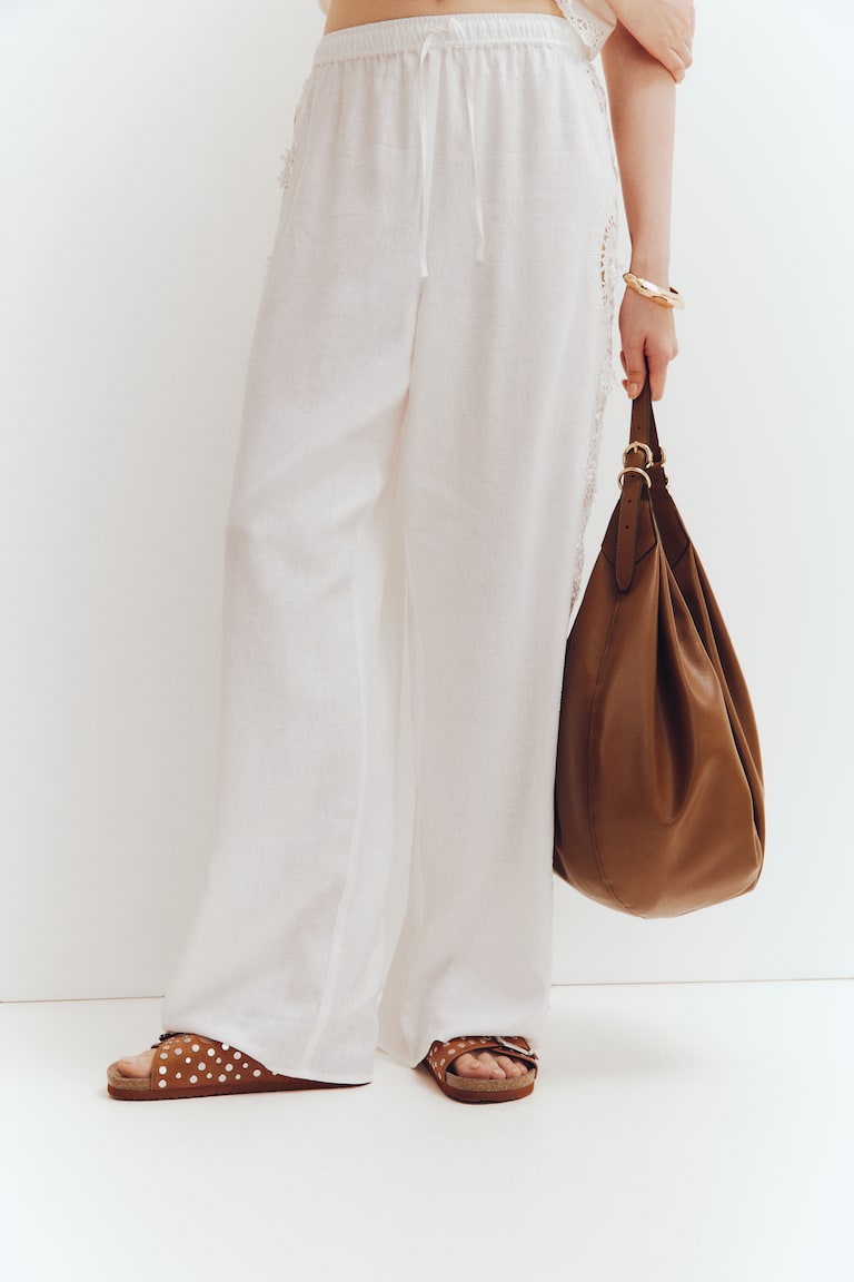 H&M Sandalias Con Tachuelas - Marrón/Plateado - MUJER