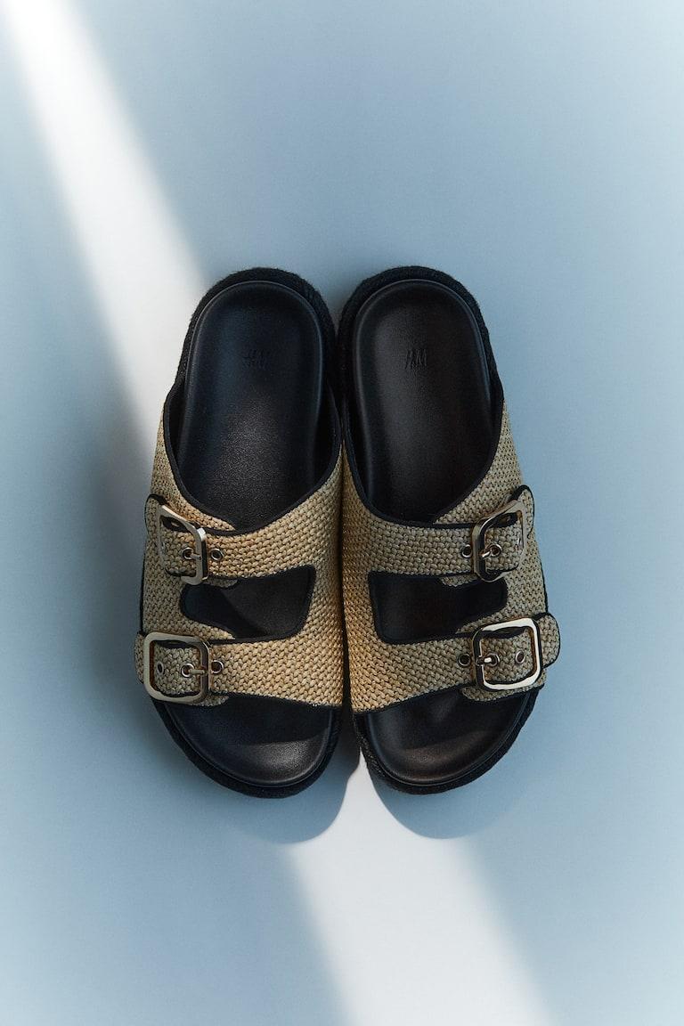 H&M Sandalias estilo alpargata - Beige - MUJER