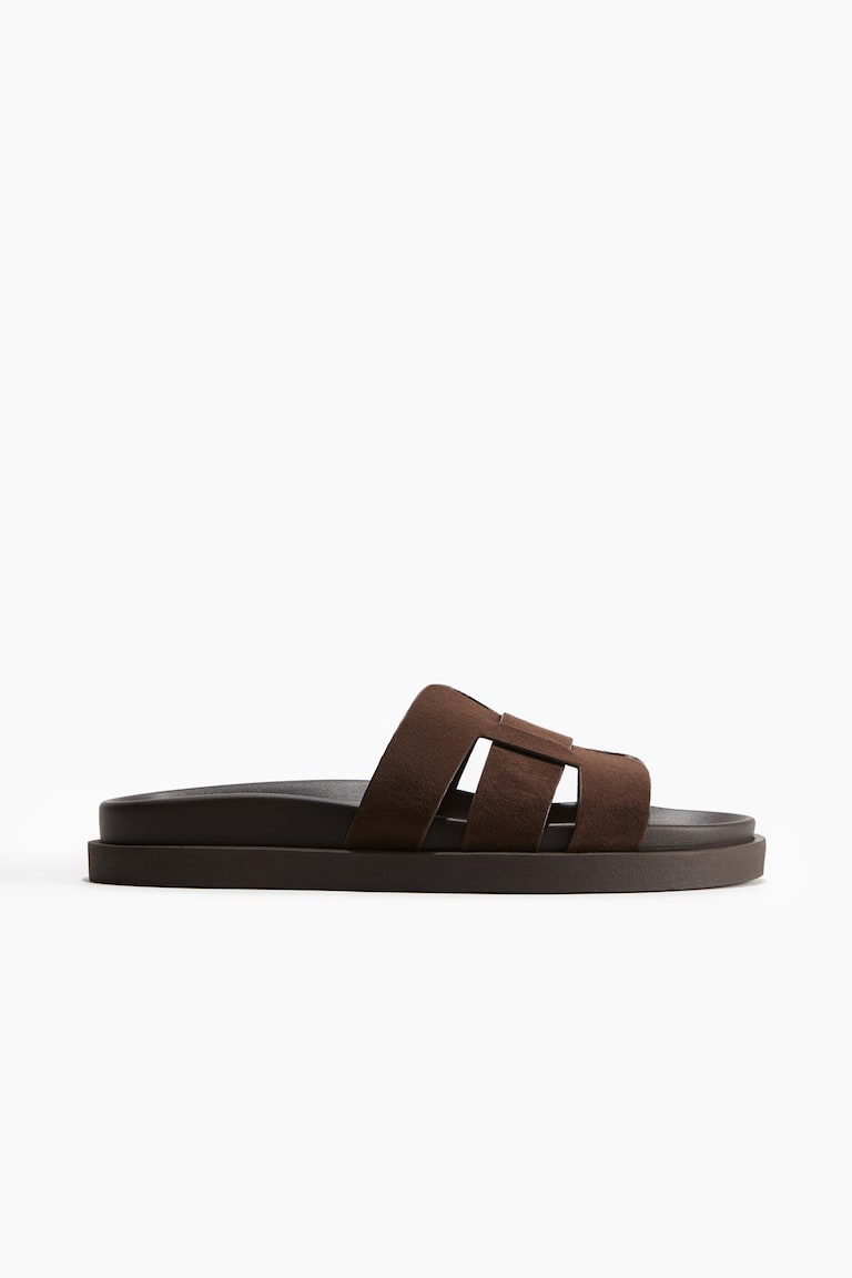 H&M Sandalias - Marrón Oscuro - MUJER