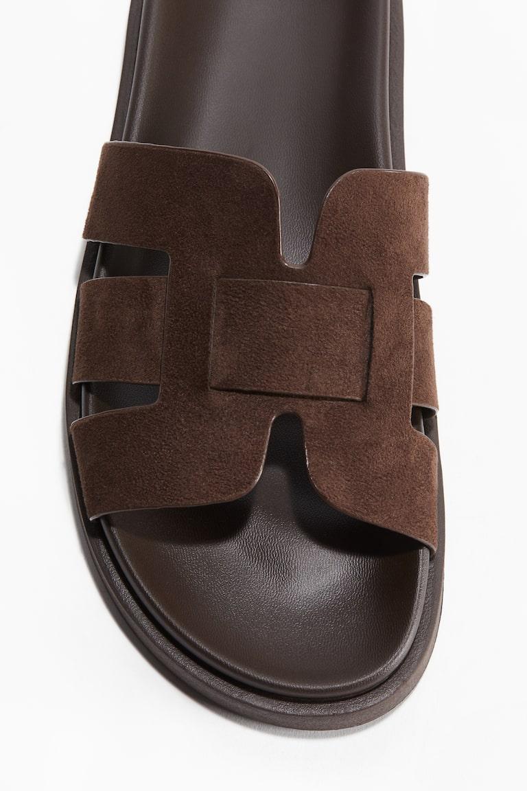 H&M Sandalias - Marrón Oscuro - MUJER