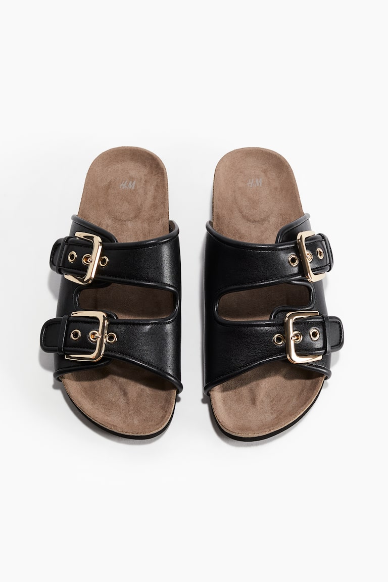 H&M Sandalias - Negro - MUJER