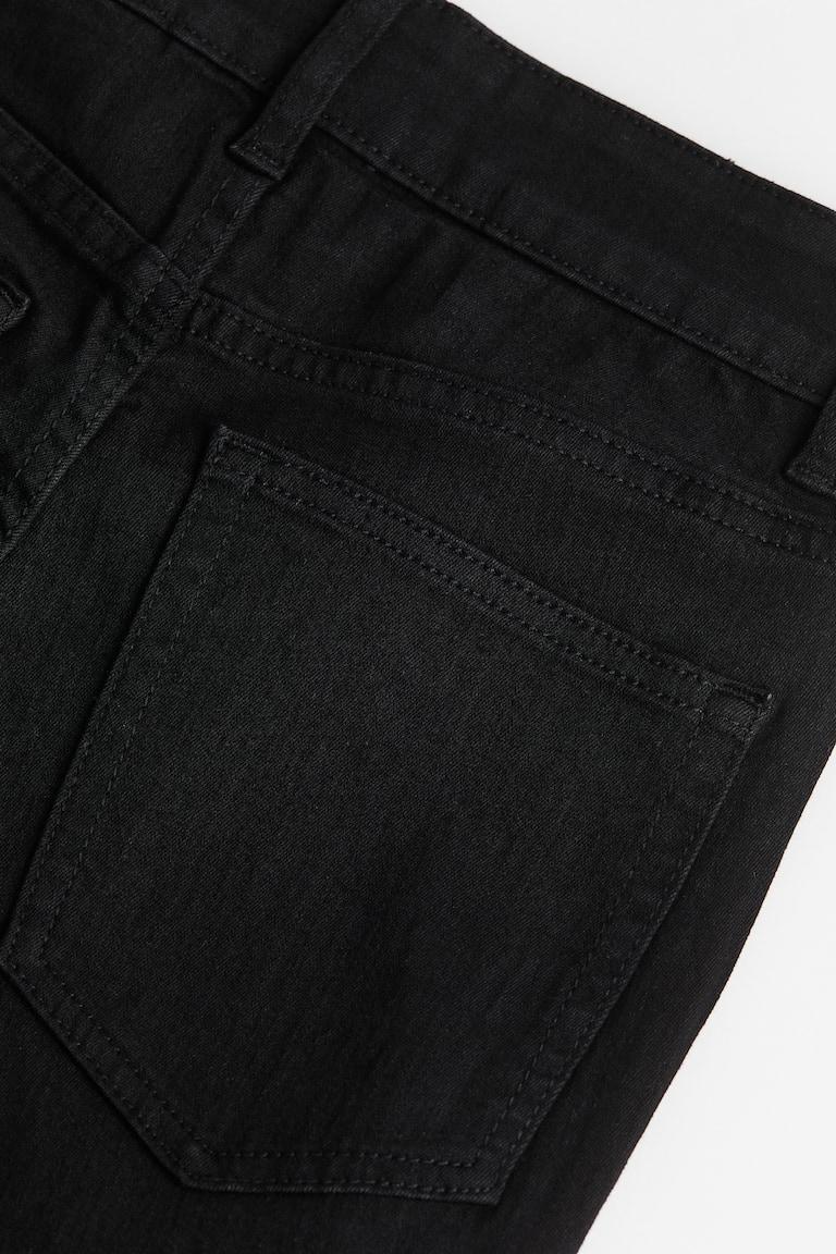 H&M Skinny High Jeans - Gris Oscuro - MUJER