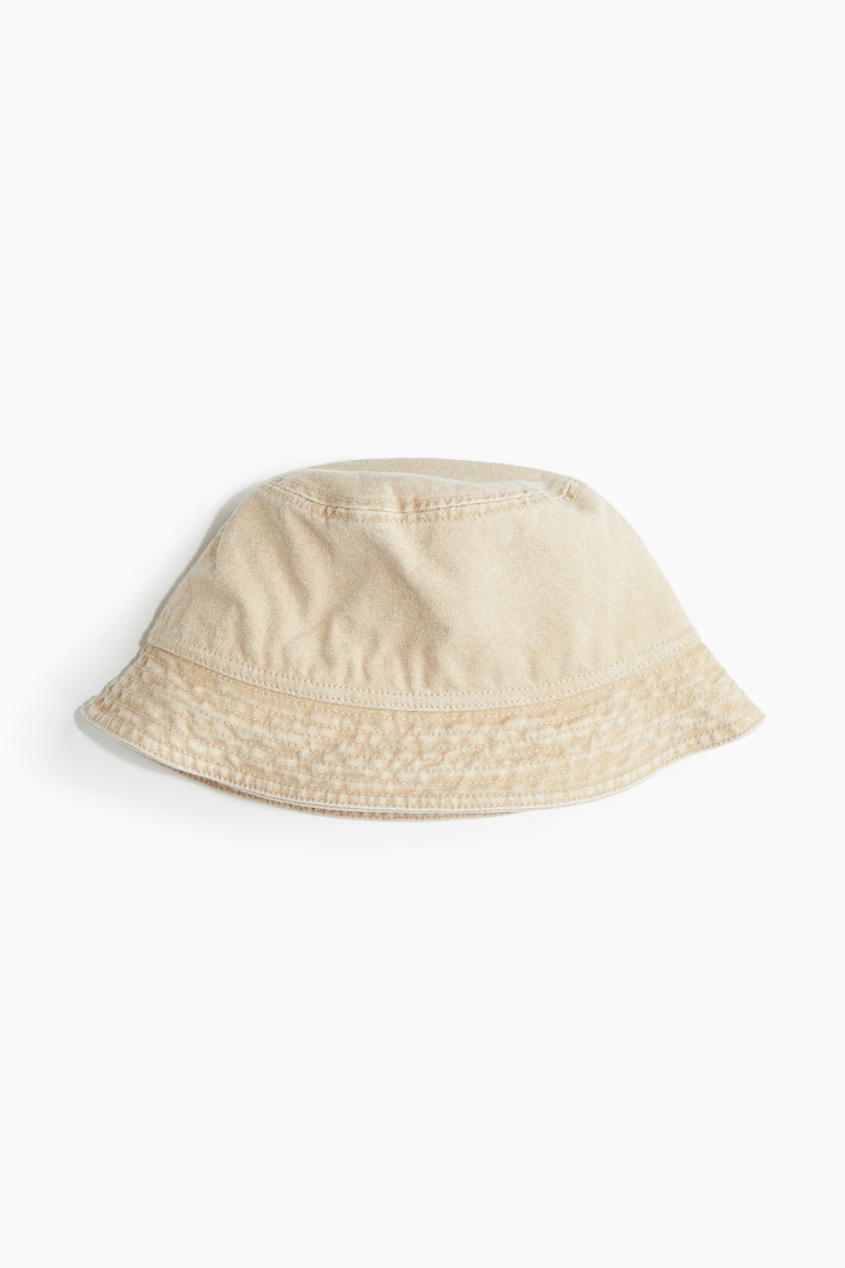 H&M Sombrero Bucket De Algodón - Beige - HOMBRE