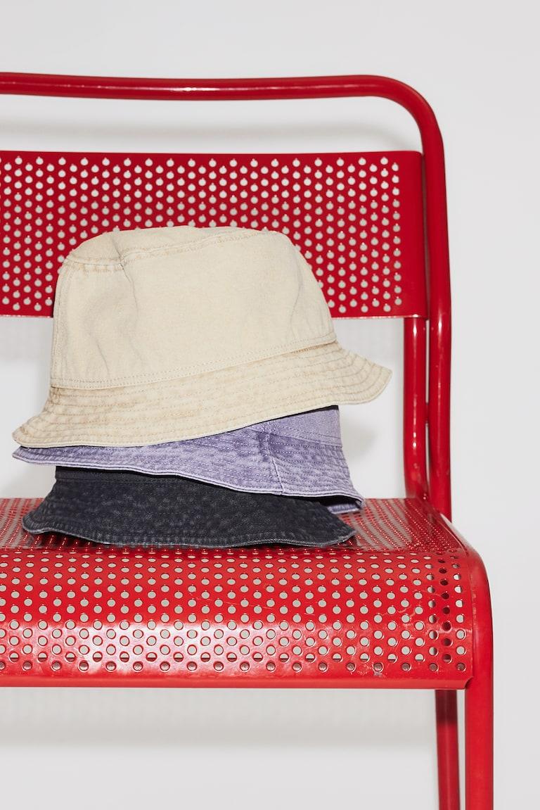 H&M Sombrero bucket de algodón - Beige - HOMBRE