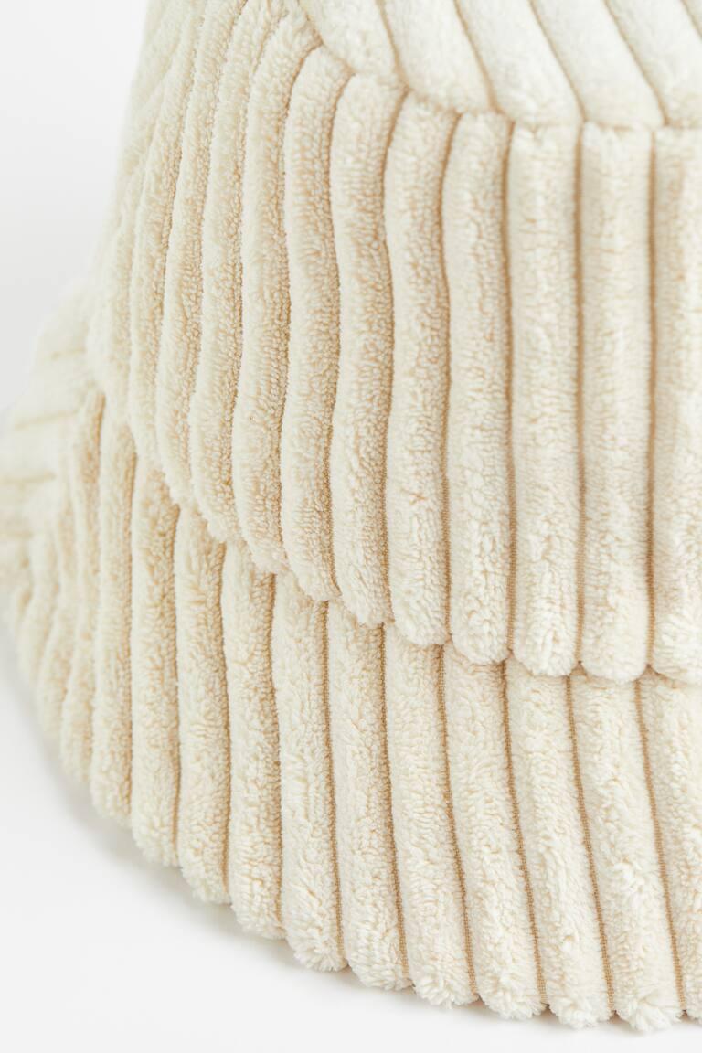 H&M Sombrero Bucket De Pana - Beige - MUJER