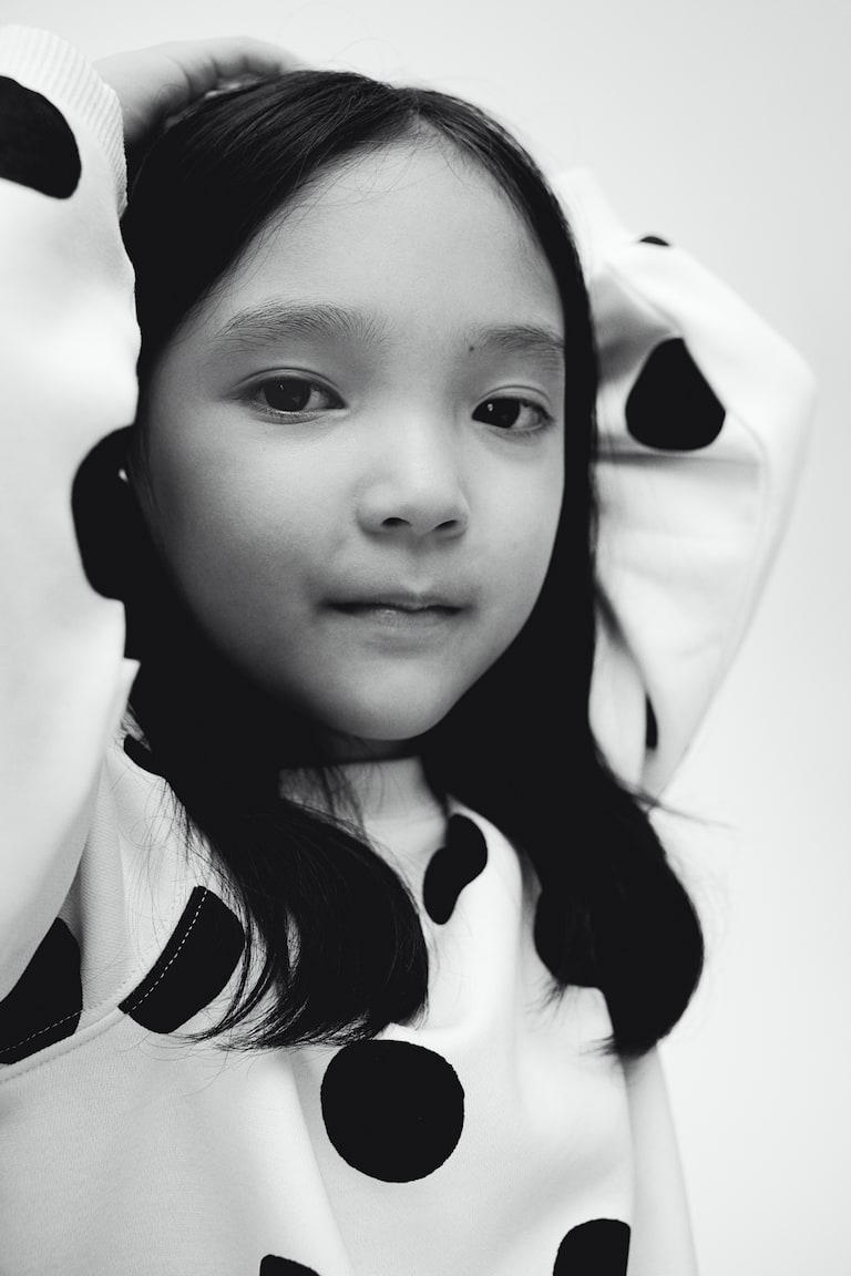 H&M Sudadera - Crema/Gato - NIÑOS