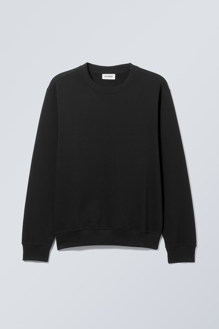 H&M Sudadera Estándar De Grosor Medio - Negro - HOMBRE