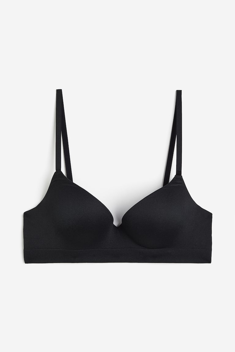H&M Sujetador super push-up seamless - Blanco - MUJER