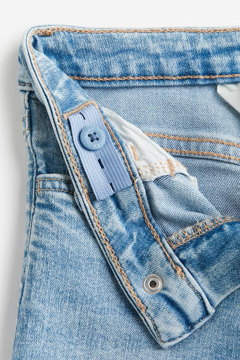 H&M Superstretch Wide Leg Jeans - Azul Denim - NIÑOS