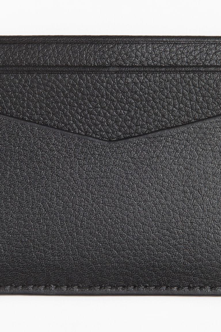 H&M Tarjetero De Piel - Marrón Claro - HOMBRE
