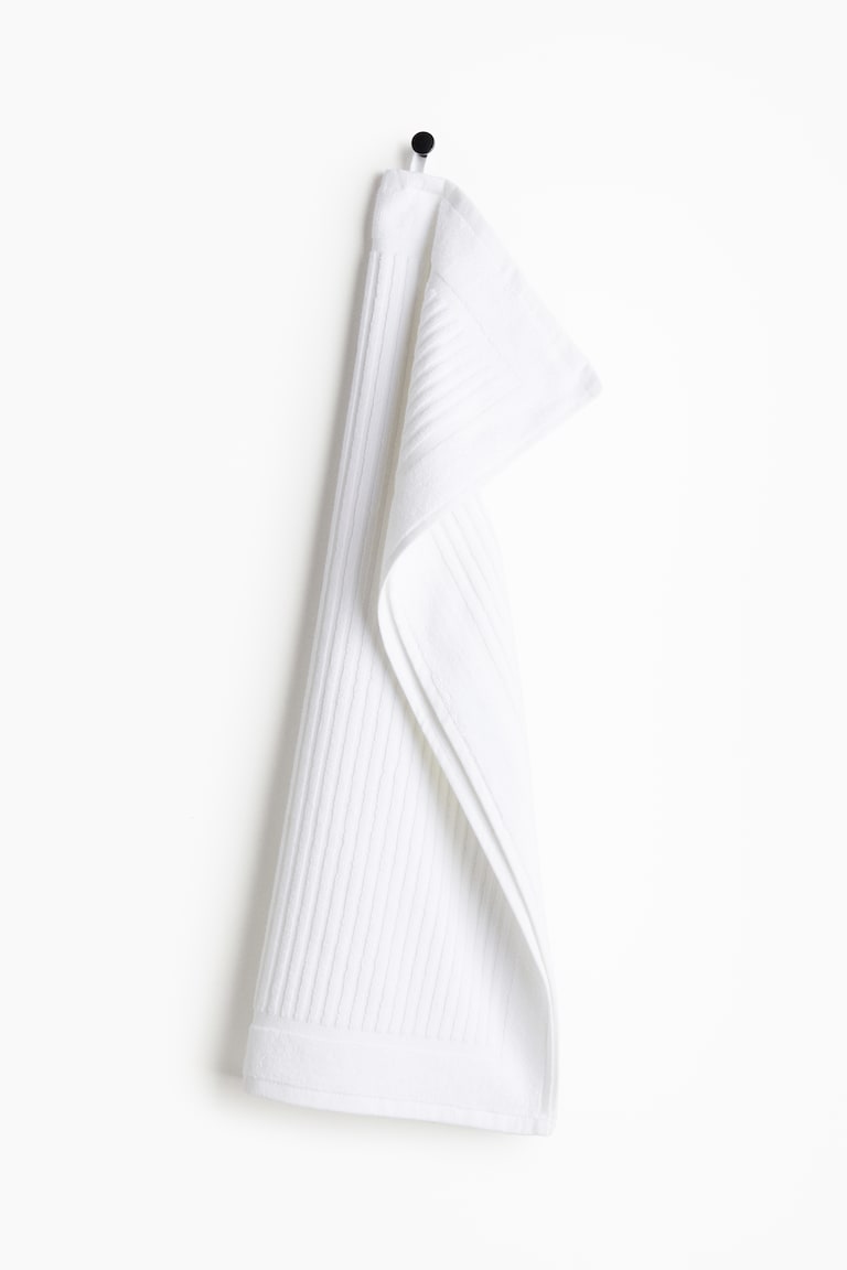 H&M Toalla de mano en algodón rizado - Negro - HOME