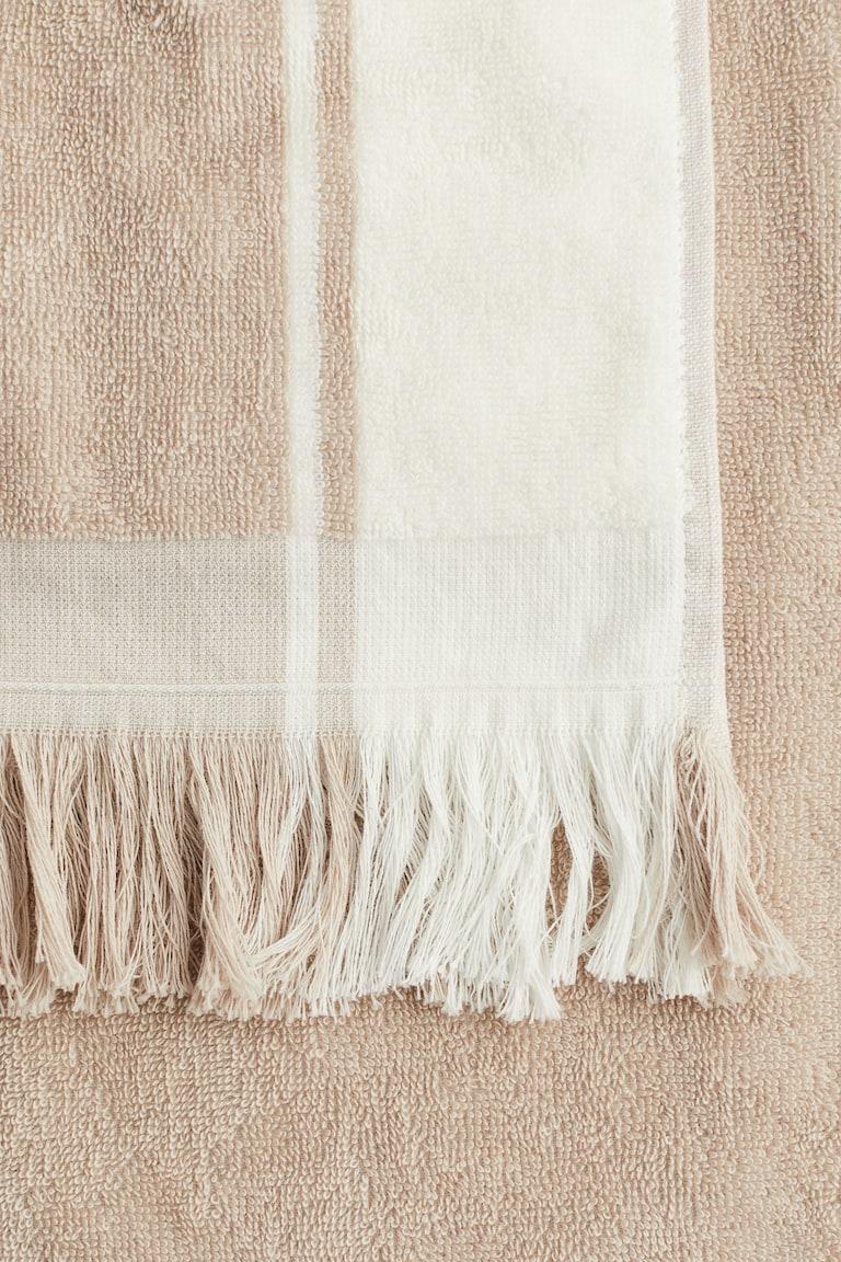 H&M Toalla De Playa Con Flecos - Beige - HOME
