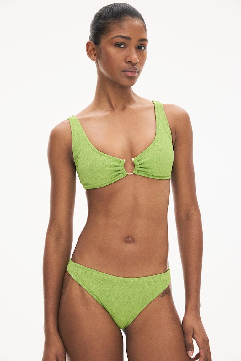H&M Top De Bikini Con Relleno - Negro - MUJER