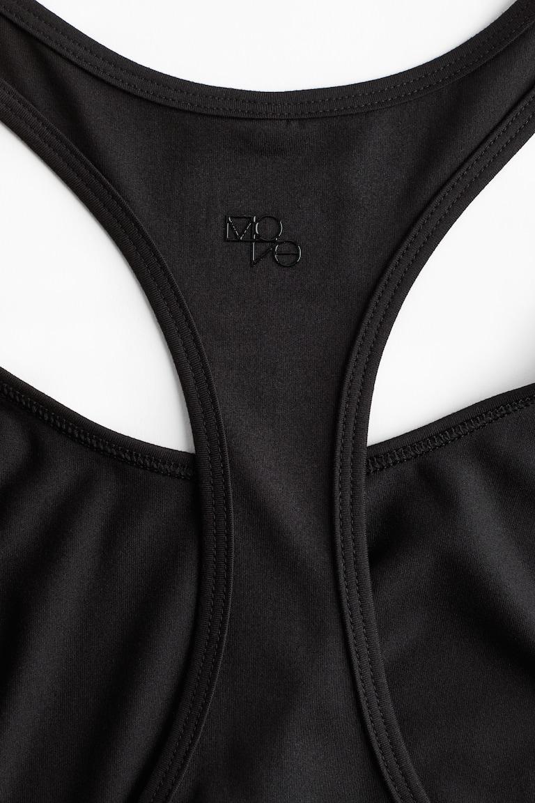 H&M Top De Deporte Con DryMove™ - Negro - MUJER
