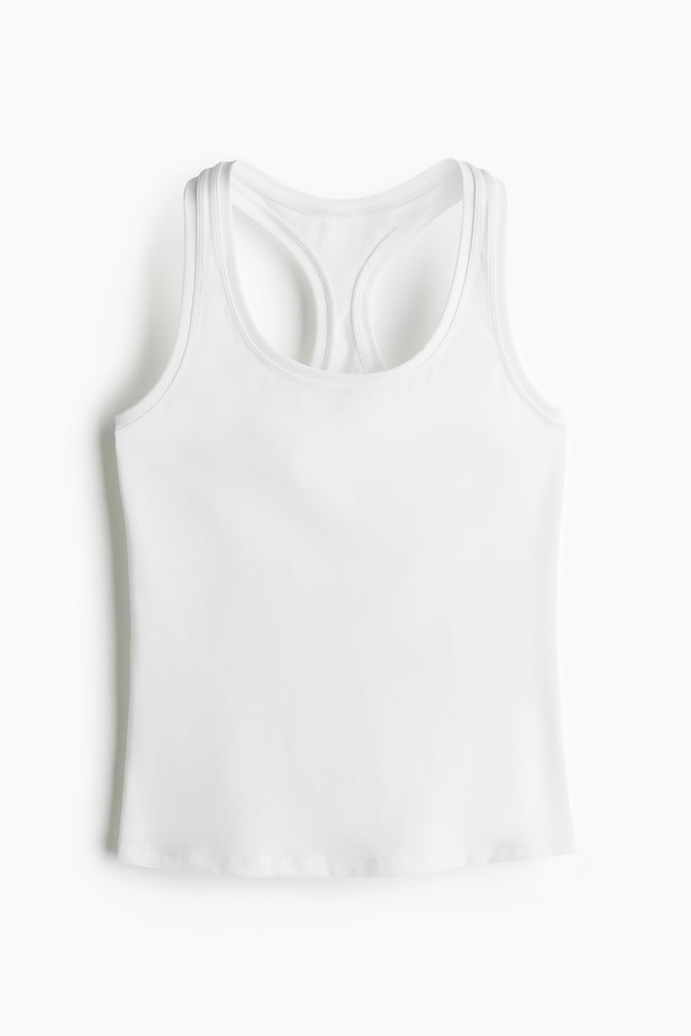 H&M Top de deporte con SoftMove™ - Negro - MUJER