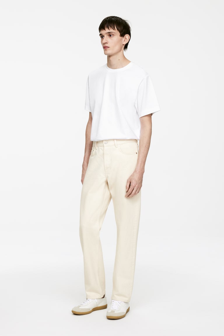 H&M Vaqueros Straight Loose Fit OCEAN - Azul - HOMBRE