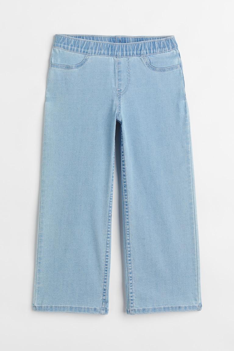 H&M Wide Fit Jeans - Azul denim claro - NIÑOS