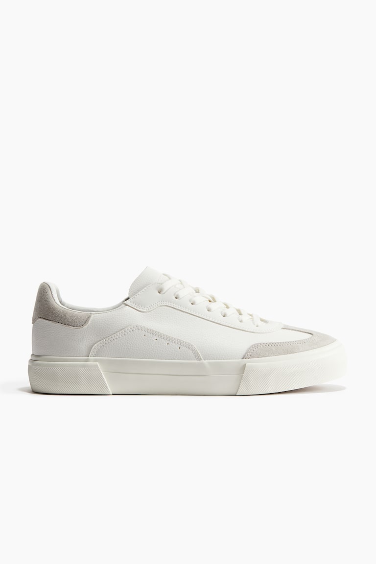 H&M Zapatillas deportivas - Blanco/Beige - HOMBRE