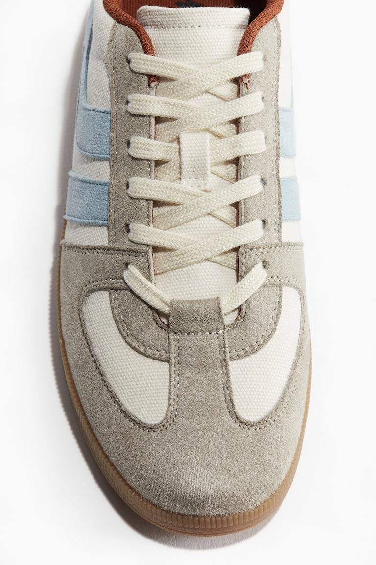 H&M Zapatillas Deportivas - Crema/Gris Claro - MUJER