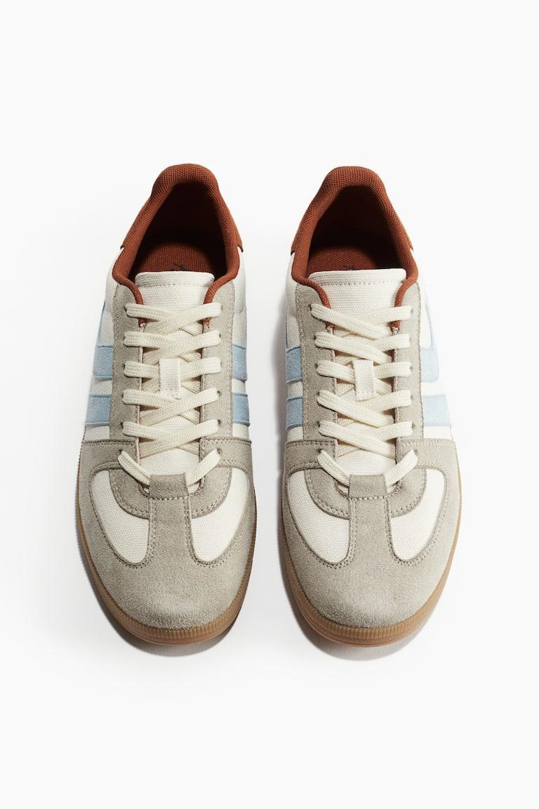 H&M Zapatillas Deportivas - Crema/Gris Claro - MUJER