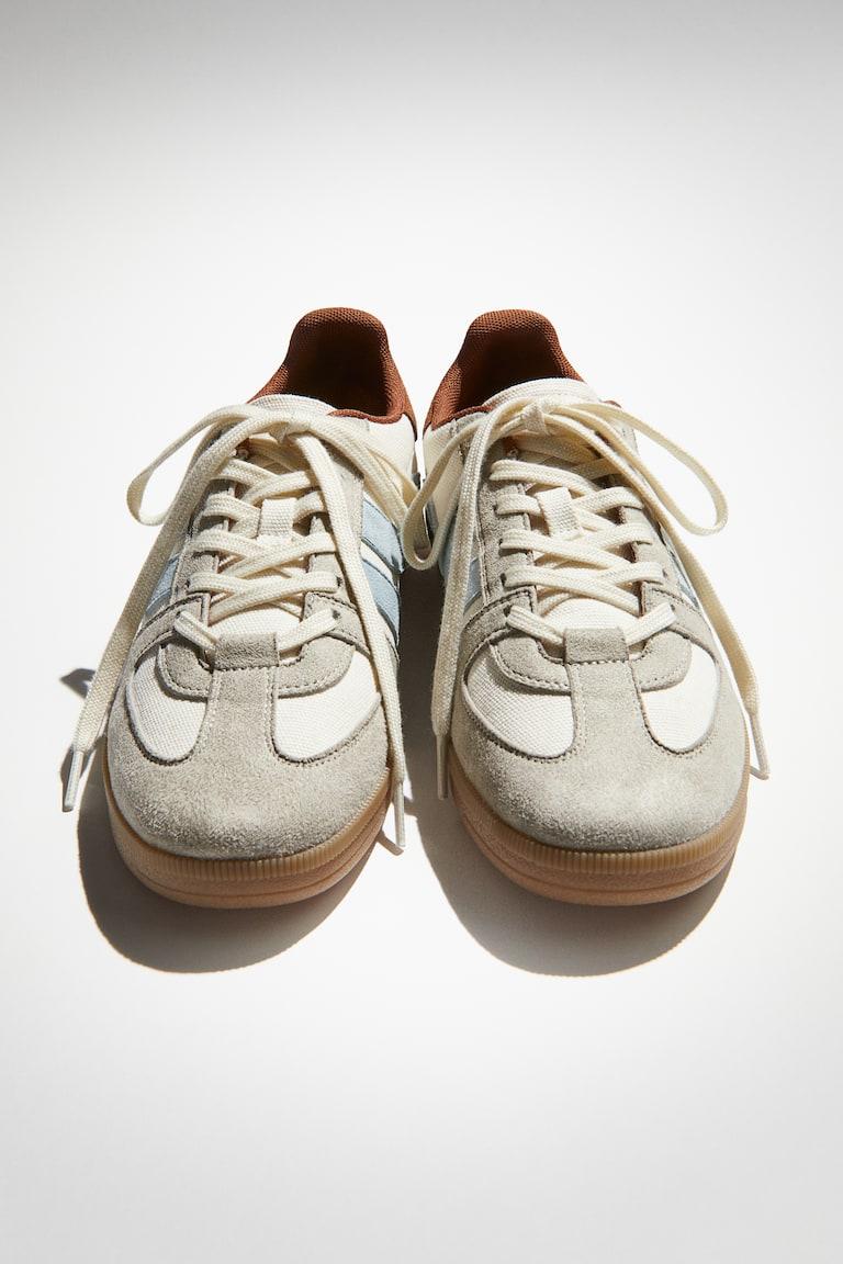 H&M Zapatillas deportivas - Crema/Gris claro - MUJER