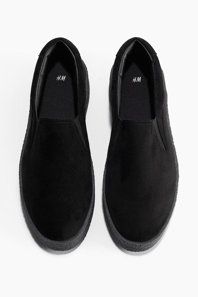 H&M Zapatillas Deportivas Slip-on - Negro - HOMBRE