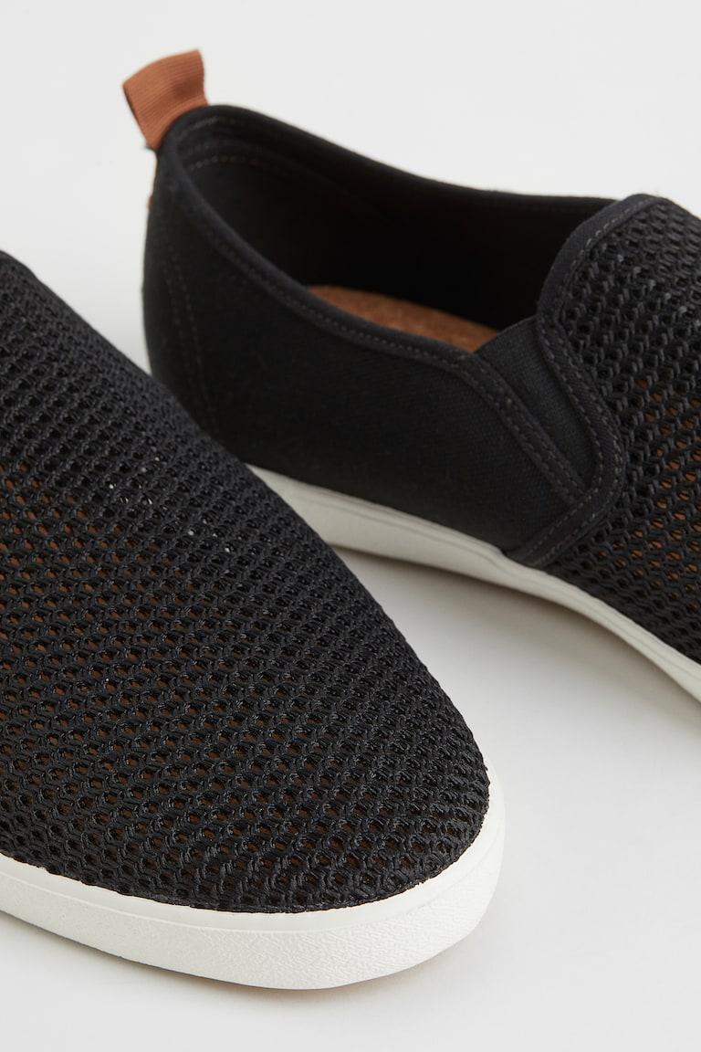 H&M Zapatillas Deportivas Slip-on - Negro - HOMBRE