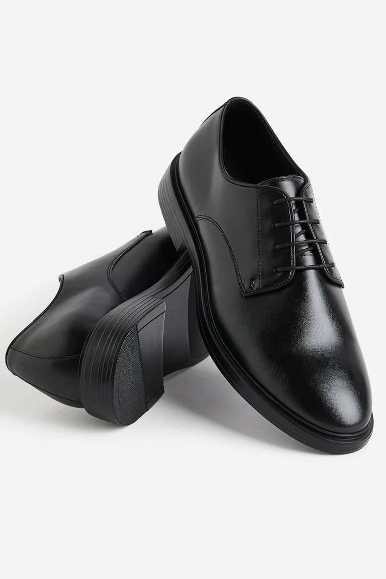 H&M Zapatos Derby - Negro - HOMBRE