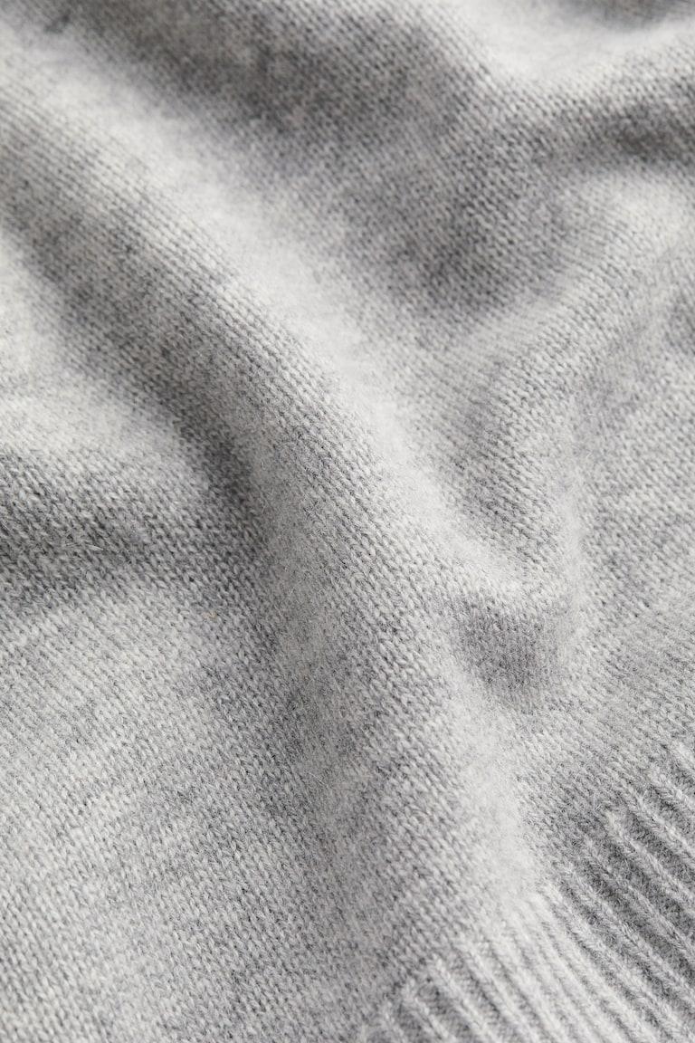 H&M Jersey De Cuello Alto En Mezcla De Cachemira - Beige - MUJER