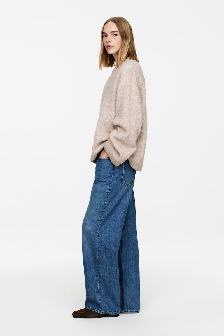 H&M Jersey De Mezcla De Lana Y Alpaca - Verde Brillante - MUJER