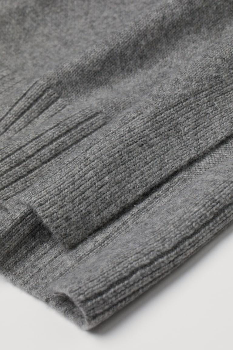 H&M Jersey Oversize De Cuello Alto - Blanco Natural/Rayas - MUJER