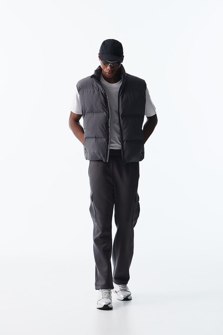 H&M Joggers cargo de deporte en DryMove™ Regular Fit - Gris oscuro - HOMBRE