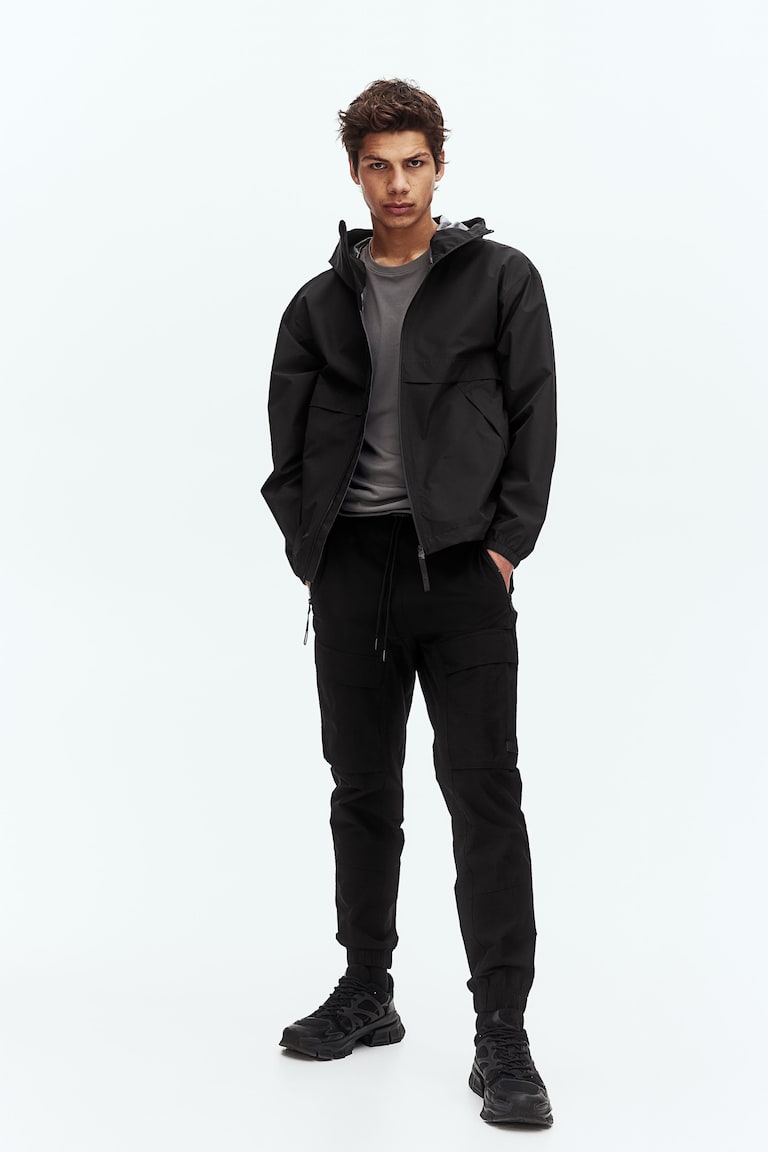 H&M Joggers cargo de deporte Regular Fit - Negro - HOMBRE