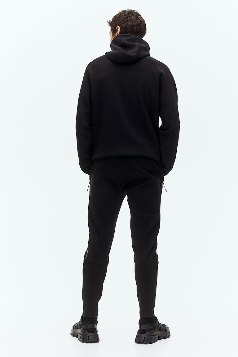 H&M Joggers De Deporte Con DryMove™ Slim Fit - Gris Claro Jaspeado - HOMBRE