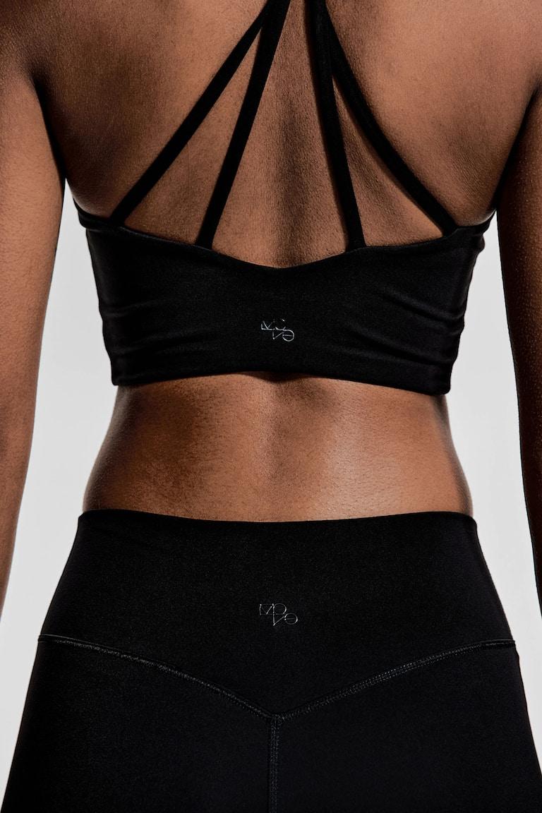 H&M Leggings Capri De Deporte Con SoftMove™ - Rosa - MUJER