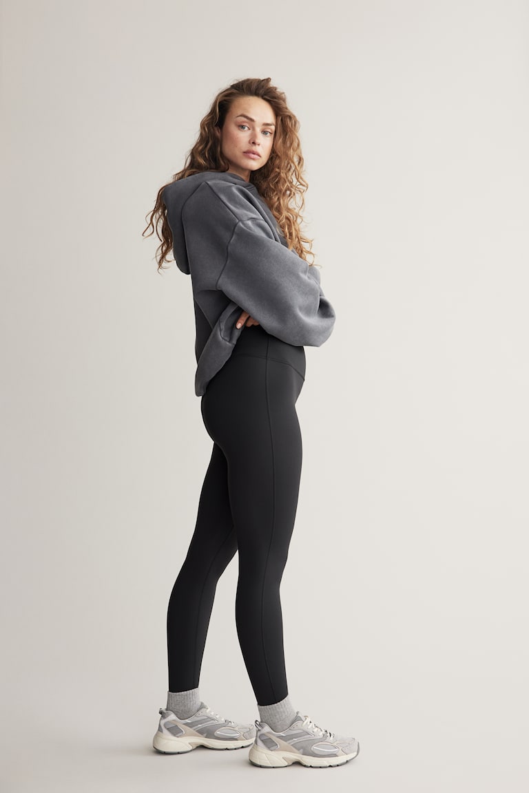 H&M Leggings De Deporte Con ShapeMove™ - Negro - MUJER