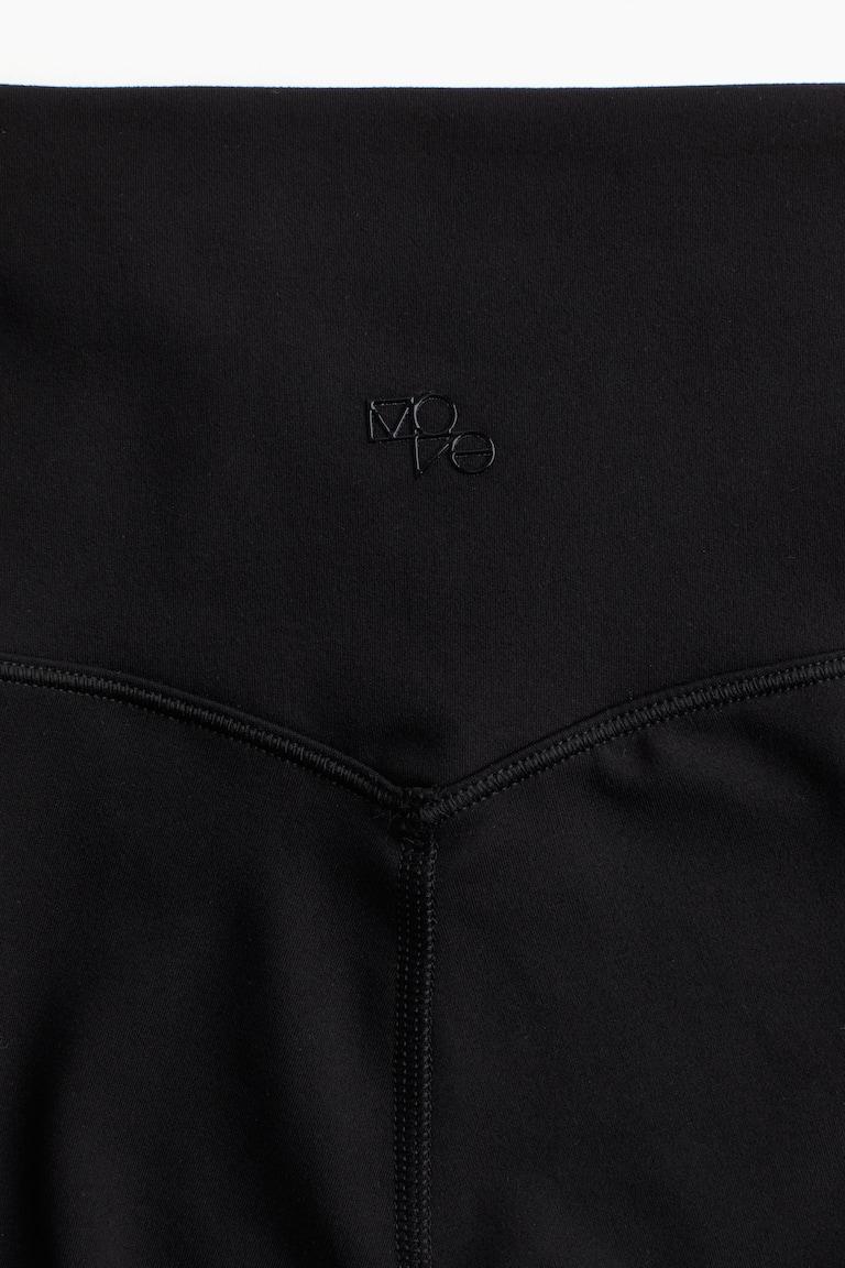 H&M Leggings De Deporte Con SoftMove™ - Gris Oscuro - MUJER