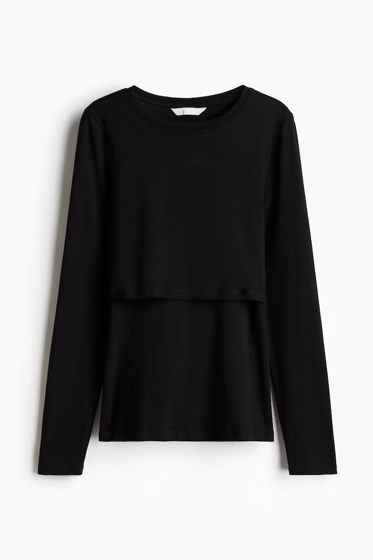 H&M MAMA Camiseta De Lactancia En Algodón - Blanco - MUJER