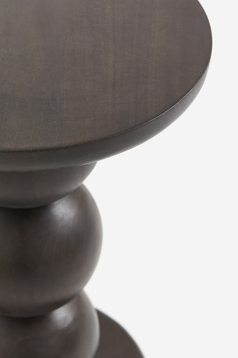 H&M Mesa Auxiliar En Madera De Mango - Marrón Oscuro - HOME