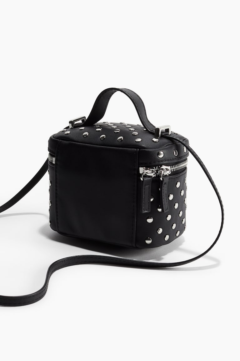 H&M Neceser Con Detalles Decorativos - Negro/Plateado - MUJER