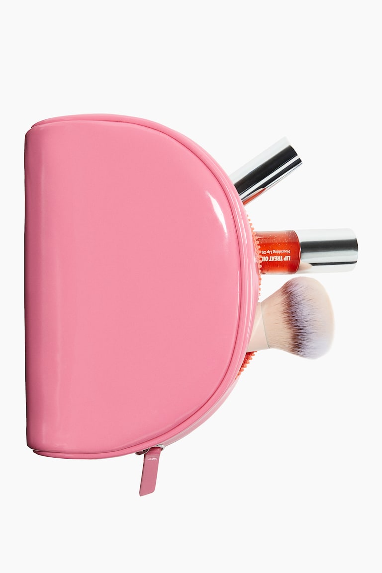 H&M Neceser De Maquillaje Abovedado - Rojo Coral - Beauty All