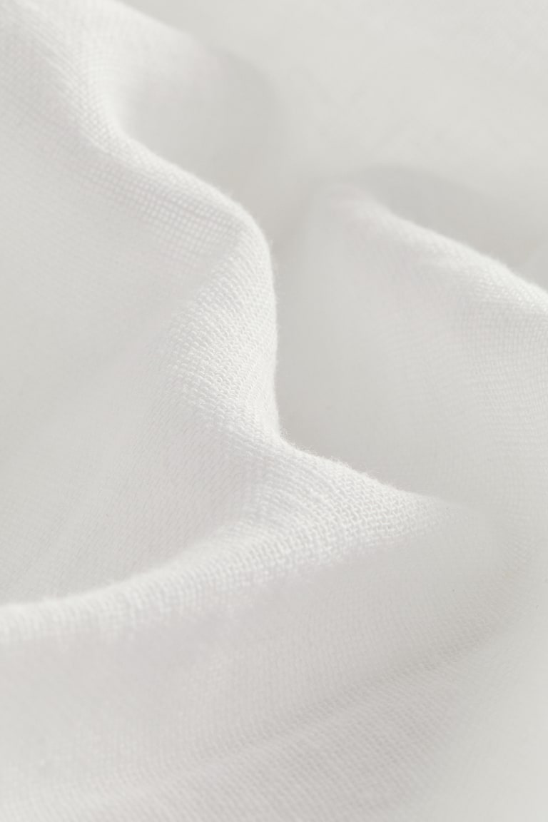 H&M Pack 2 Paneles De Cortina Largos En Mezcla De Lino - Beige - HOME