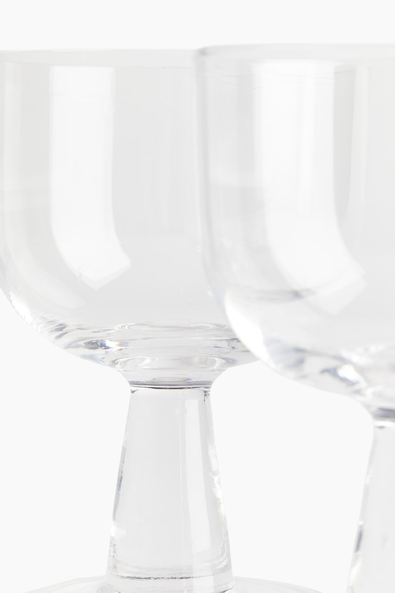 H&M Pack De 2 Copas De Vino - Vidrio Transparente - HOME