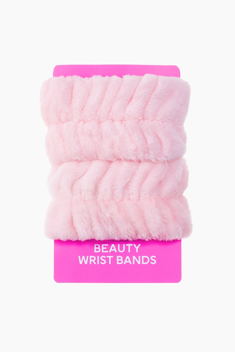 H&M Pack de 2 muñequeras Beauty - Rosa claro - Beauty all