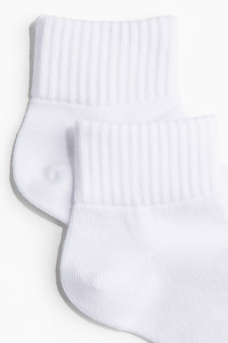 H&M Pack De 3 Calcetines De Deporte Con DryMove™ - Blanco - MUJER