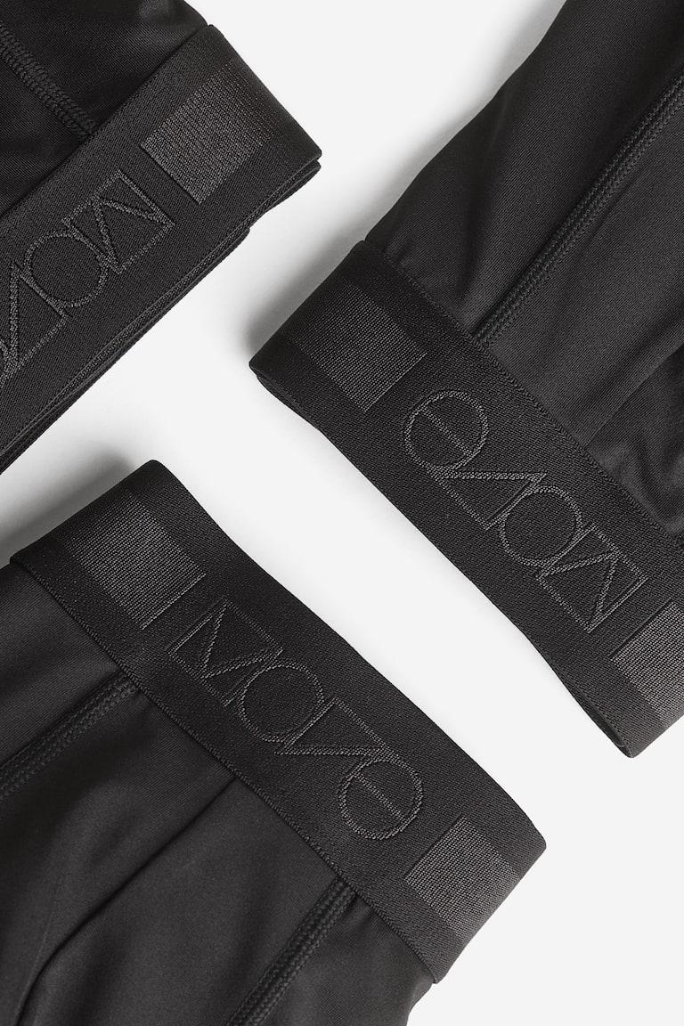 H&M Pack De 3 Calzoncillos De Deporte Con DryMove™ - Negro - HOMBRE