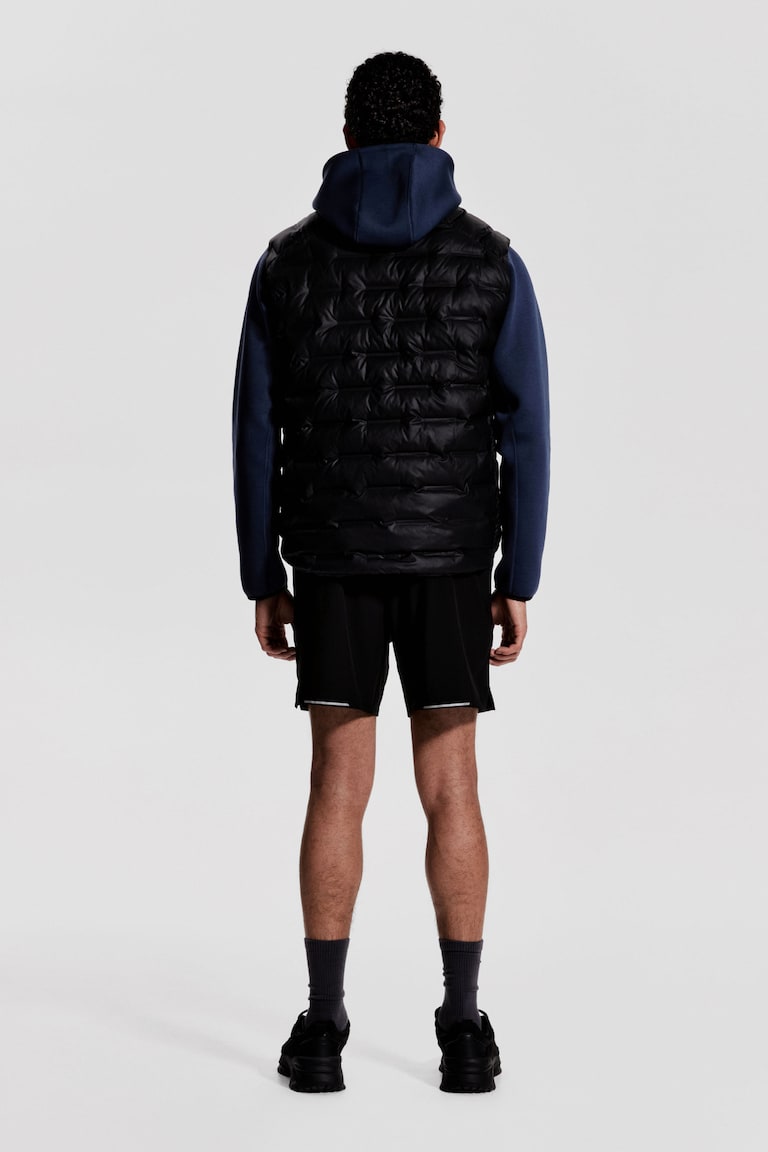 H&M Pantalón Corto De Correr Con DryMove™ - Gris Oscuro - HOMBRE