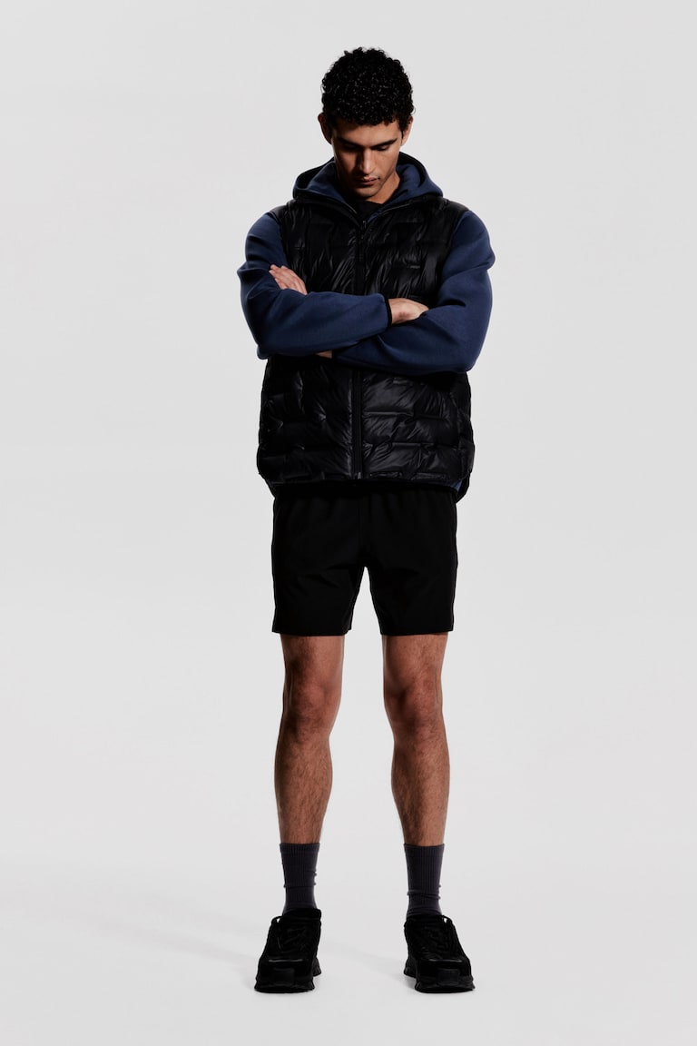 H&M Pantalón Corto De Correr Con DryMove™ - Negro - HOMBRE