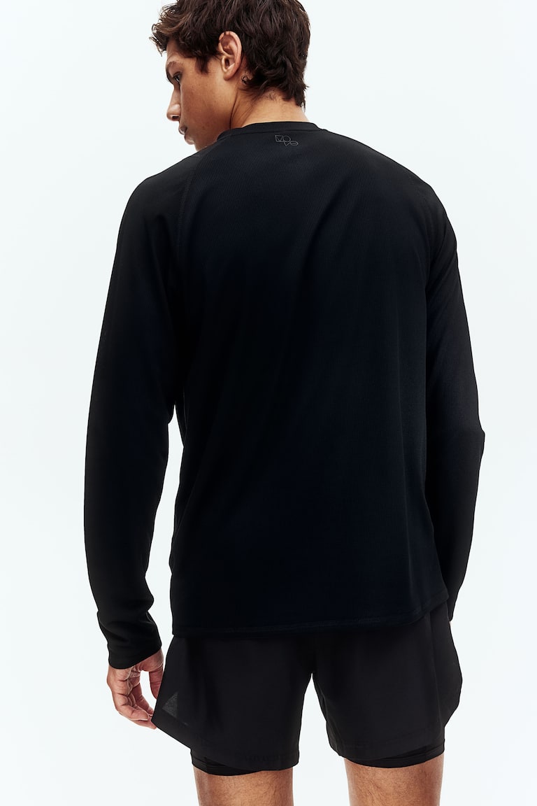 H&M Pantalón Corto De Doble Capa Con DryMove™ - Gris - HOMBRE