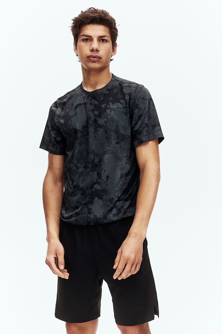 H&M Pantalón De Deporte A La Rodilla Con DryMove™ - Negro - HOMBRE